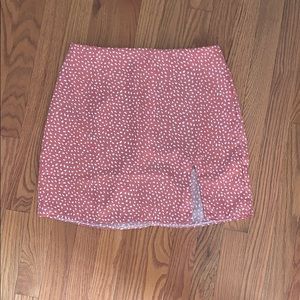 SheIn Teardrop Mini Skirt